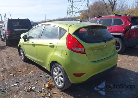 2012 Ford Fiesta Se из США, поврежденный, VIN 3FADP4EJ7CM194975